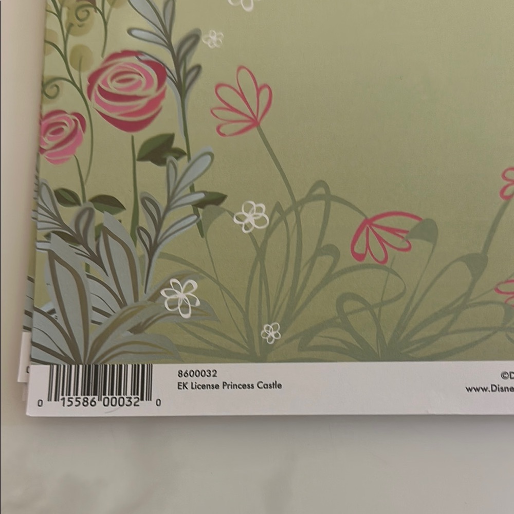 American Crafts 22 Sheets Ek Disney Single-Sided Cardstock